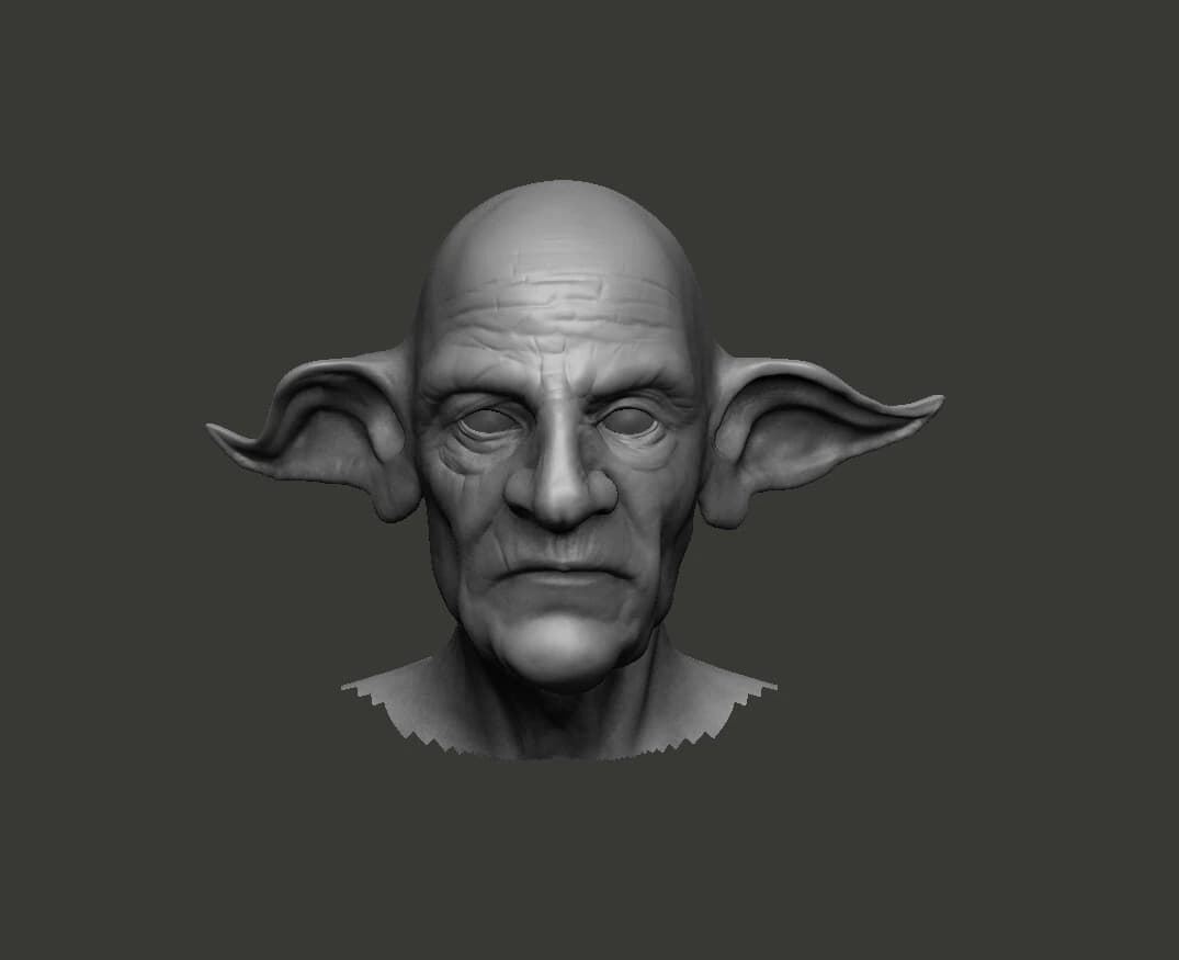 Old Elf - WIP, image 1