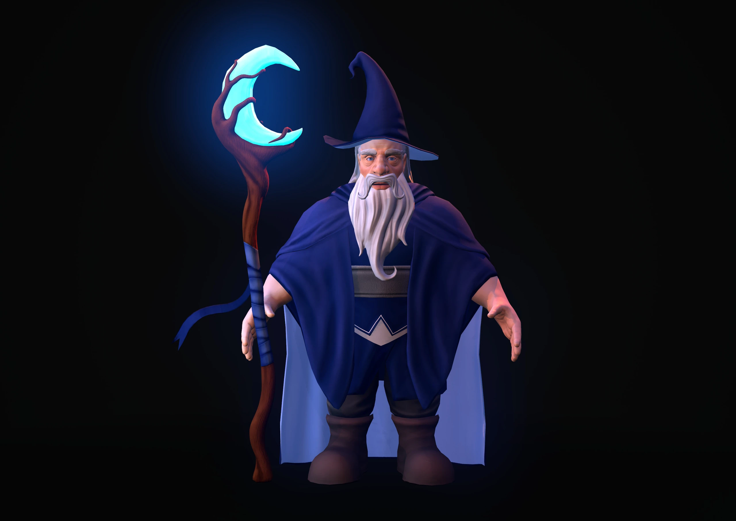 Game Character - Wizard Dwarf, image 3