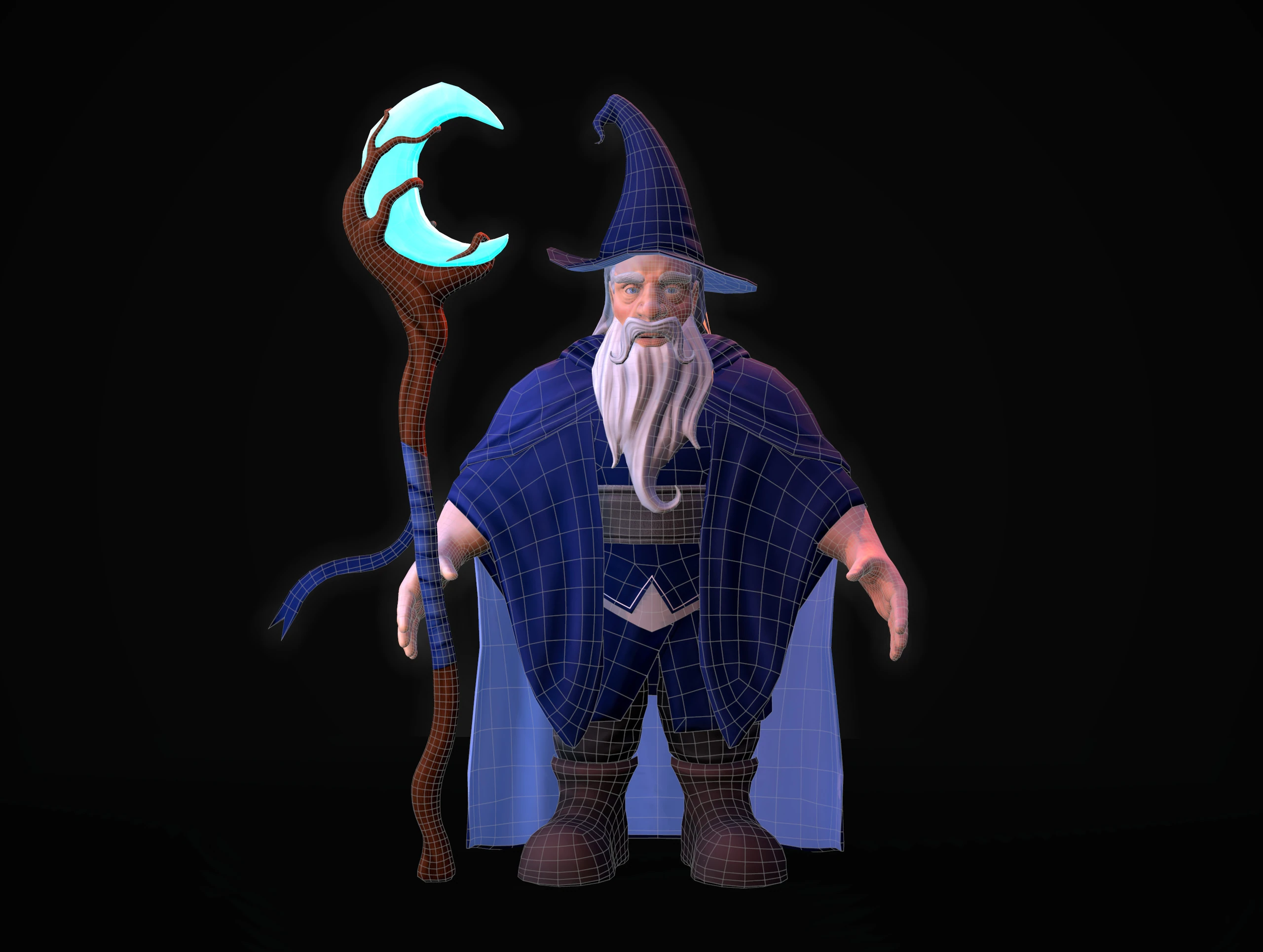 Game Character - Wizard Dwarf, image 5