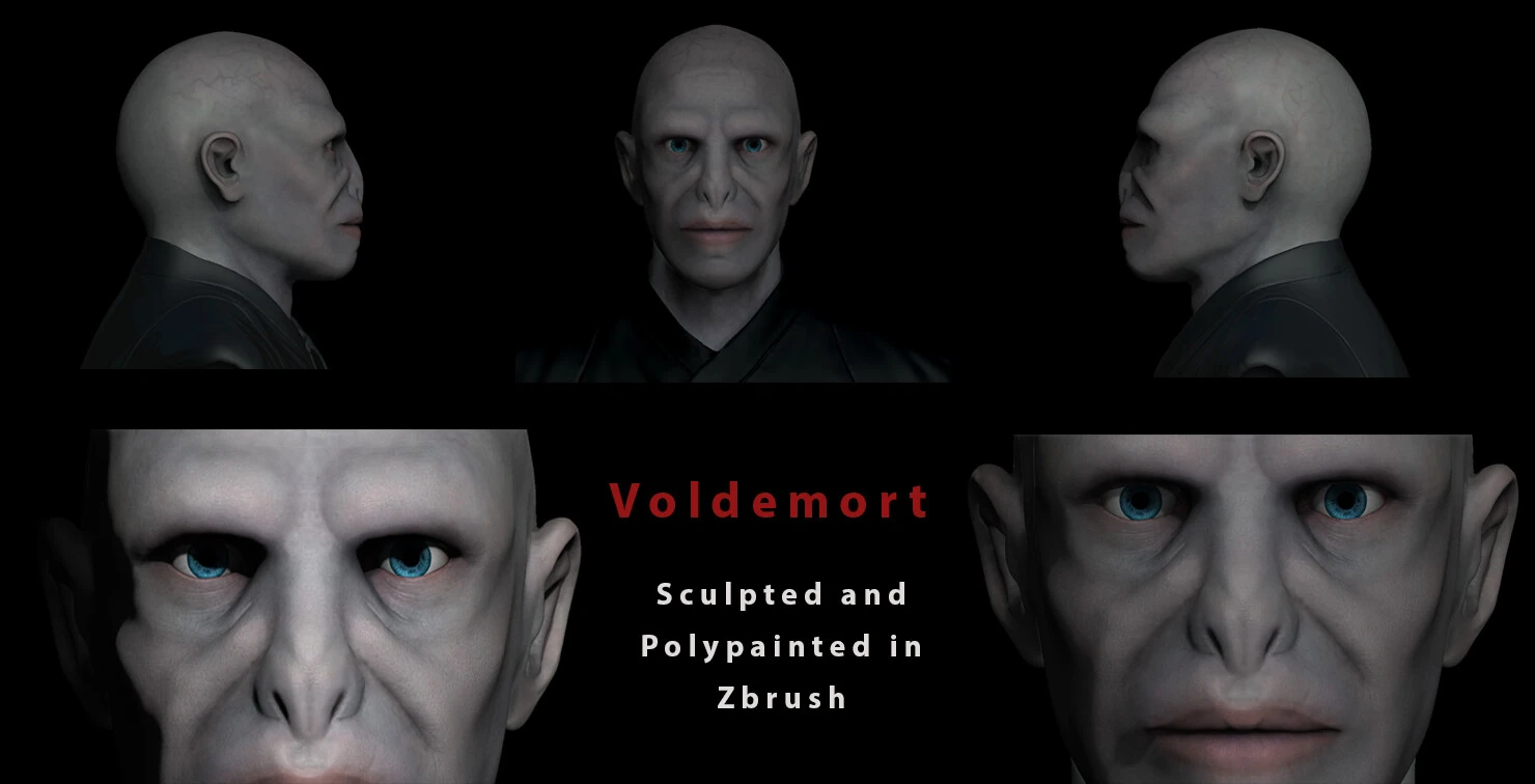 Lord Voldemort Bust, image 1