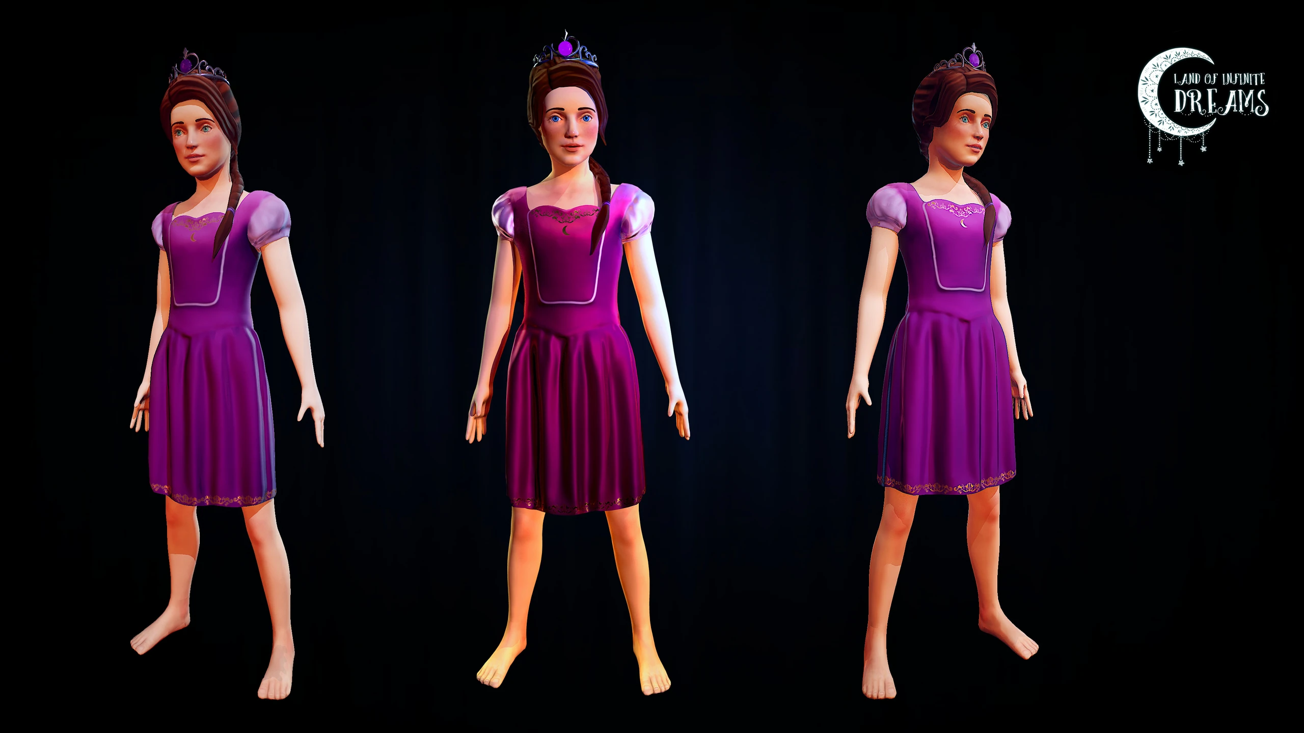 Luna - Stylised Game Character, image 1