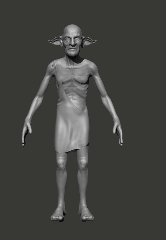 Old Elf - WIP, image 2