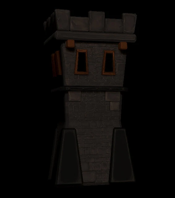 Stylized_Castle_WIP, image 2