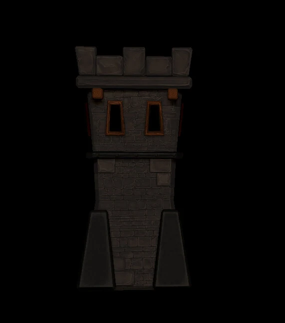Stylized_Castle_WIP, image 4
