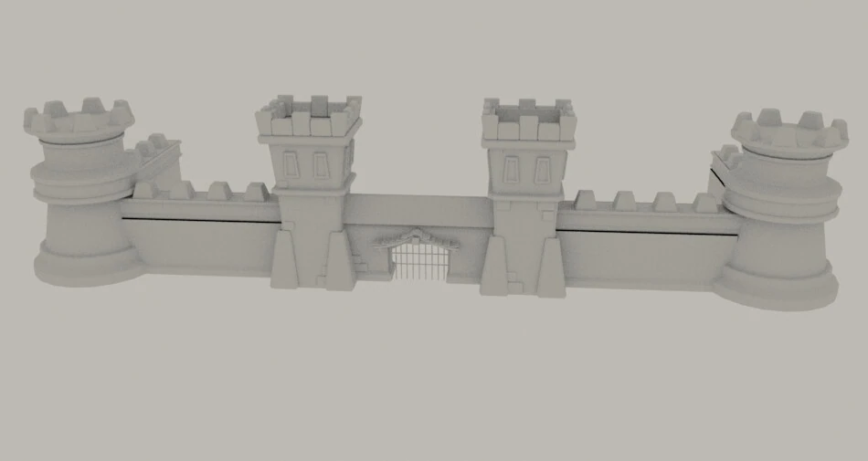 Stylized_Castle_WIP, image 7