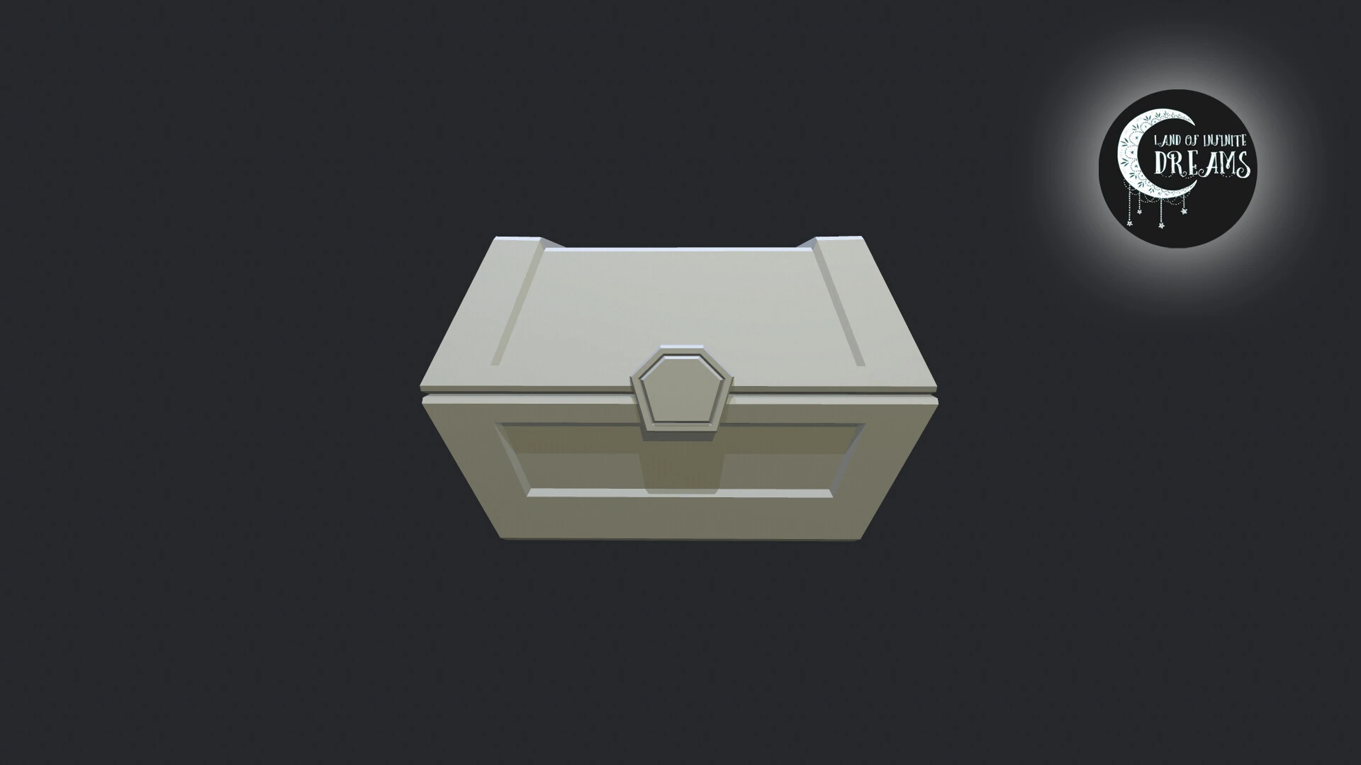 Stylized Hand Painted Chest, image 2