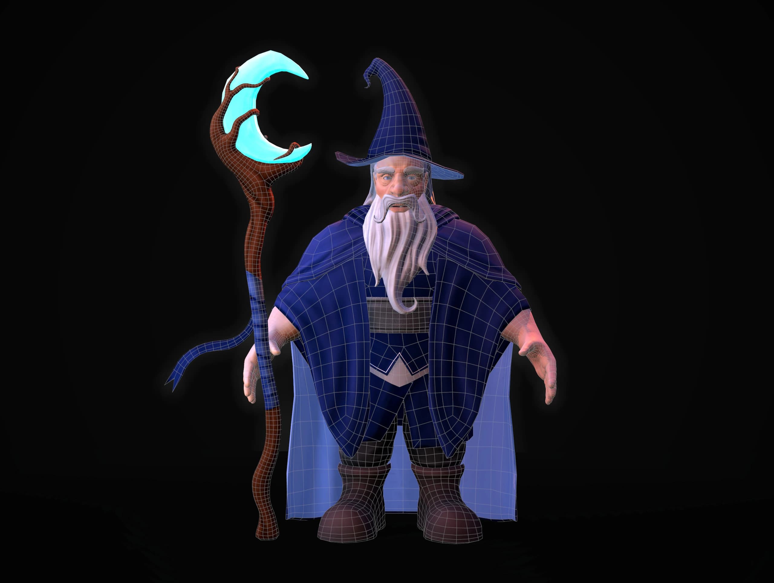 Game Character - Wizard Dwarf, image 5