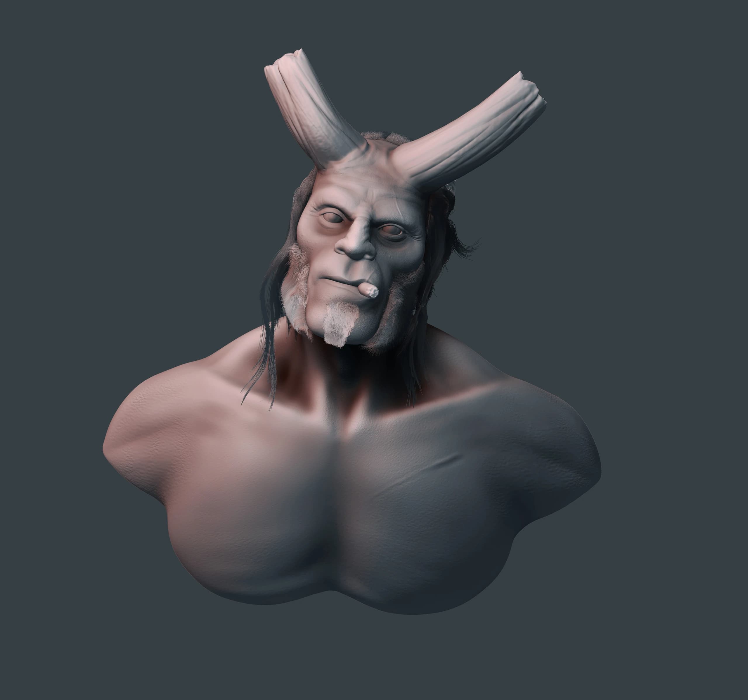 Human HellBoy, image 1