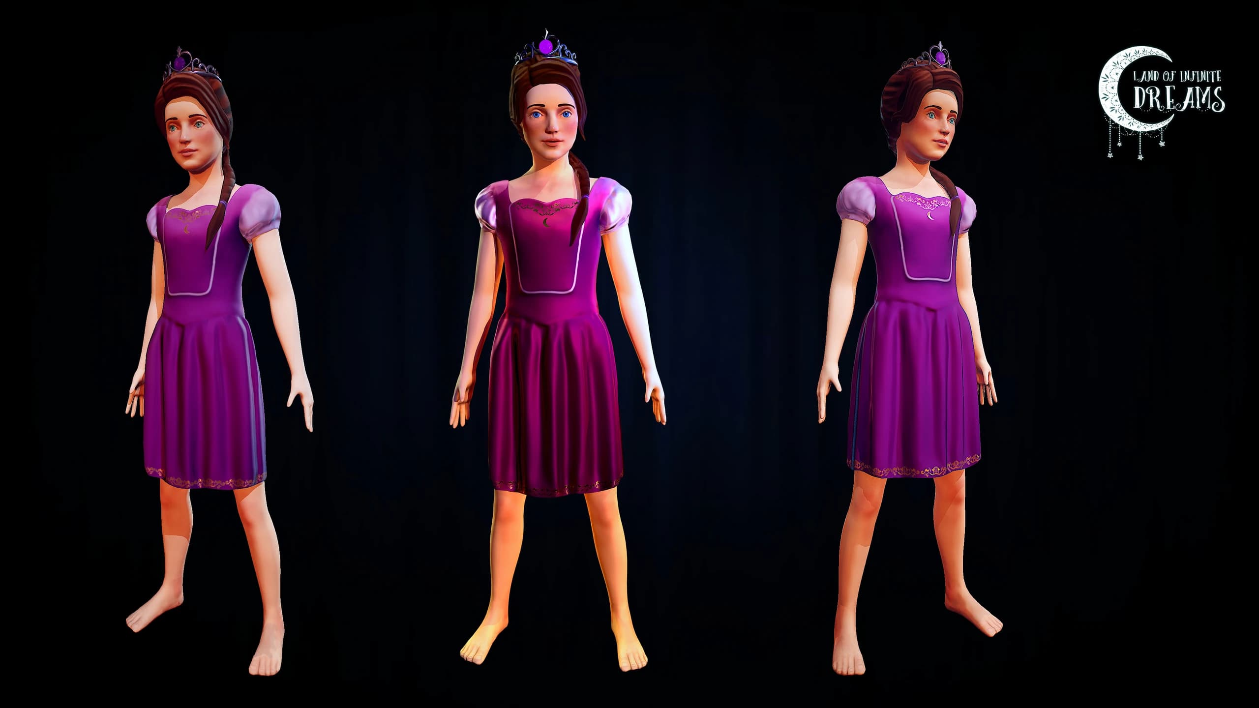 Luna - Stylised Game Character, image 1